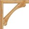 Ekena Millwork Legacy Block Rough Sawn Bracket, Western Red Cedar, 4"W x 36"D x 36"H BKT04X36X36LEC05RWR - alternate 4